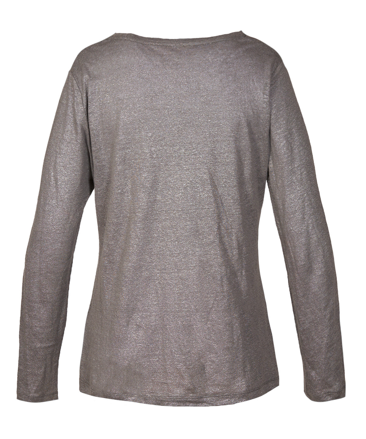 Polera Lino Orgánico Mujer Emily Gris Rockford