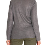 Polera Lino Orgánico Mujer Emily Gris Rockford