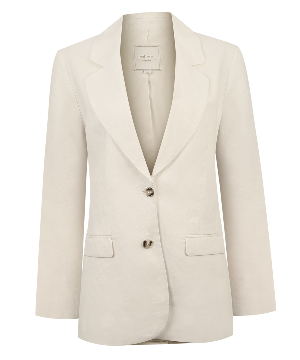 Chaqueta Lino Mujer Heron Beige Rockford