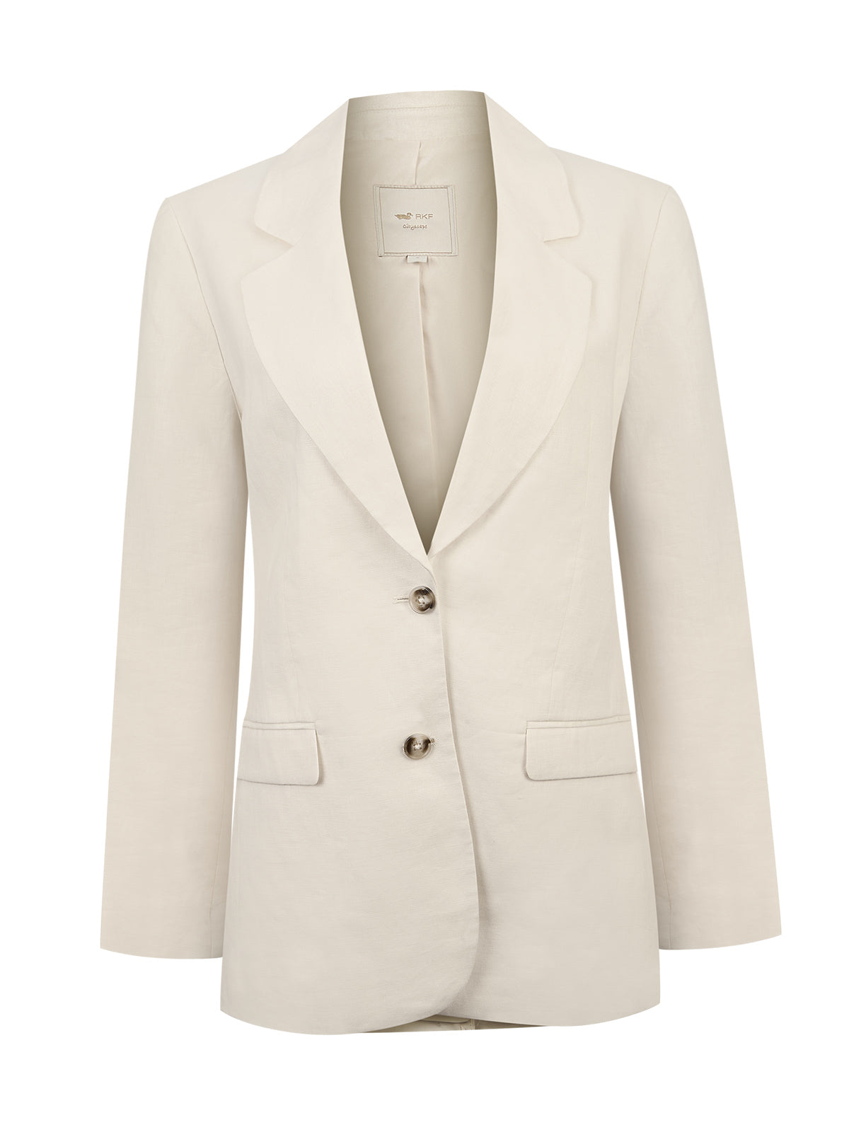Chaqueta Lino Mujer Heron Beige Rockford