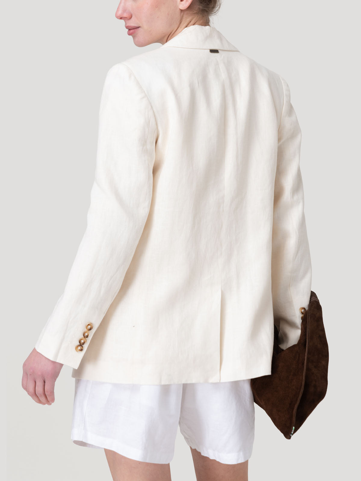 Chaqueta Lino Mujer Heron Beige Rockford