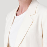 Chaqueta Lino Mujer Heron Beige Rockford