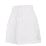 Short Lino Mujer Croft Blanco Rockford