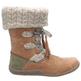 Bota Cuero Mujer New Tahoe Café Claro Rockford