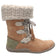 Bota Cuero Mujer New Tahoe Café Claro Rockford