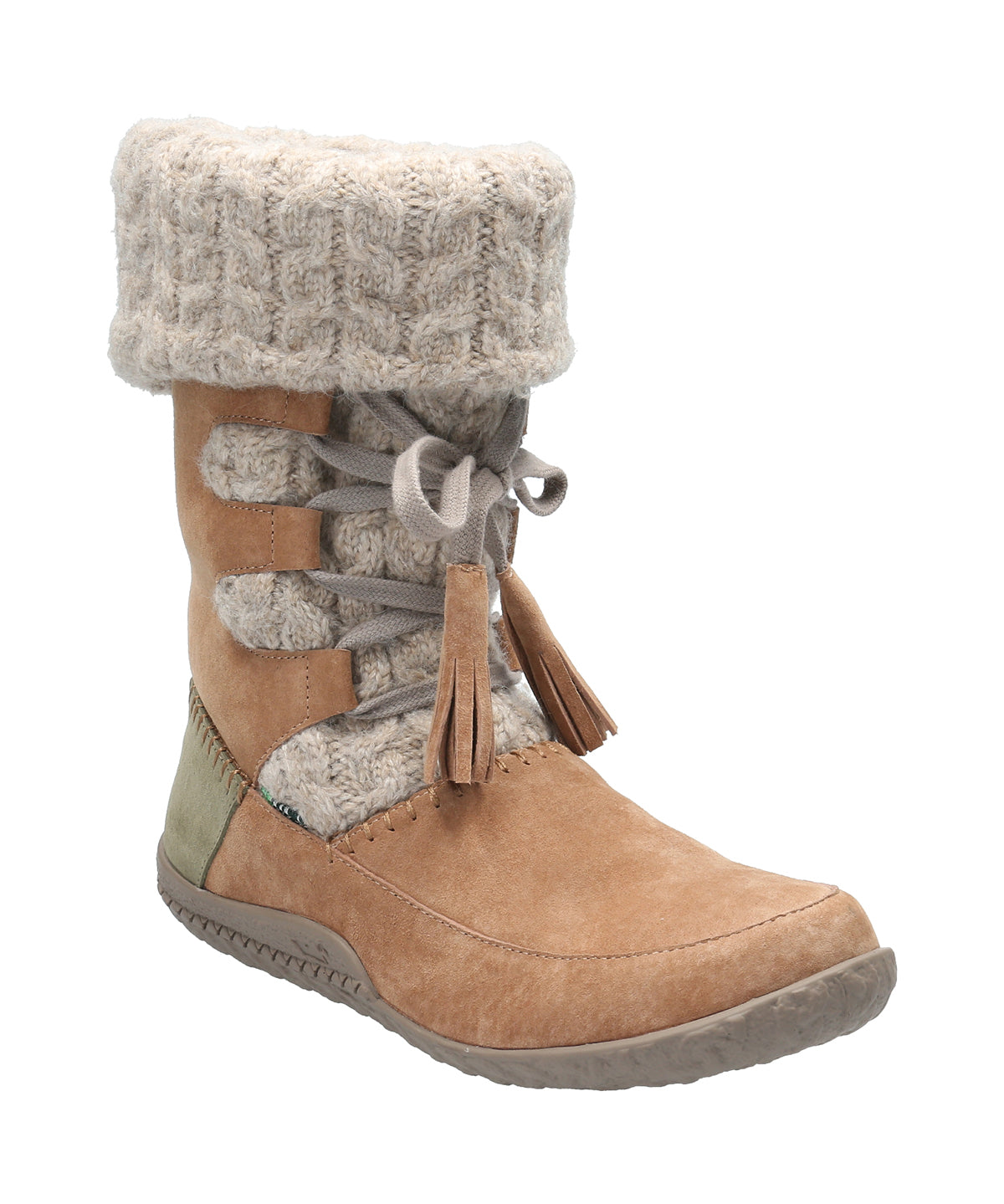Bota Cuero Mujer New Tahoe Café Claro Rockford