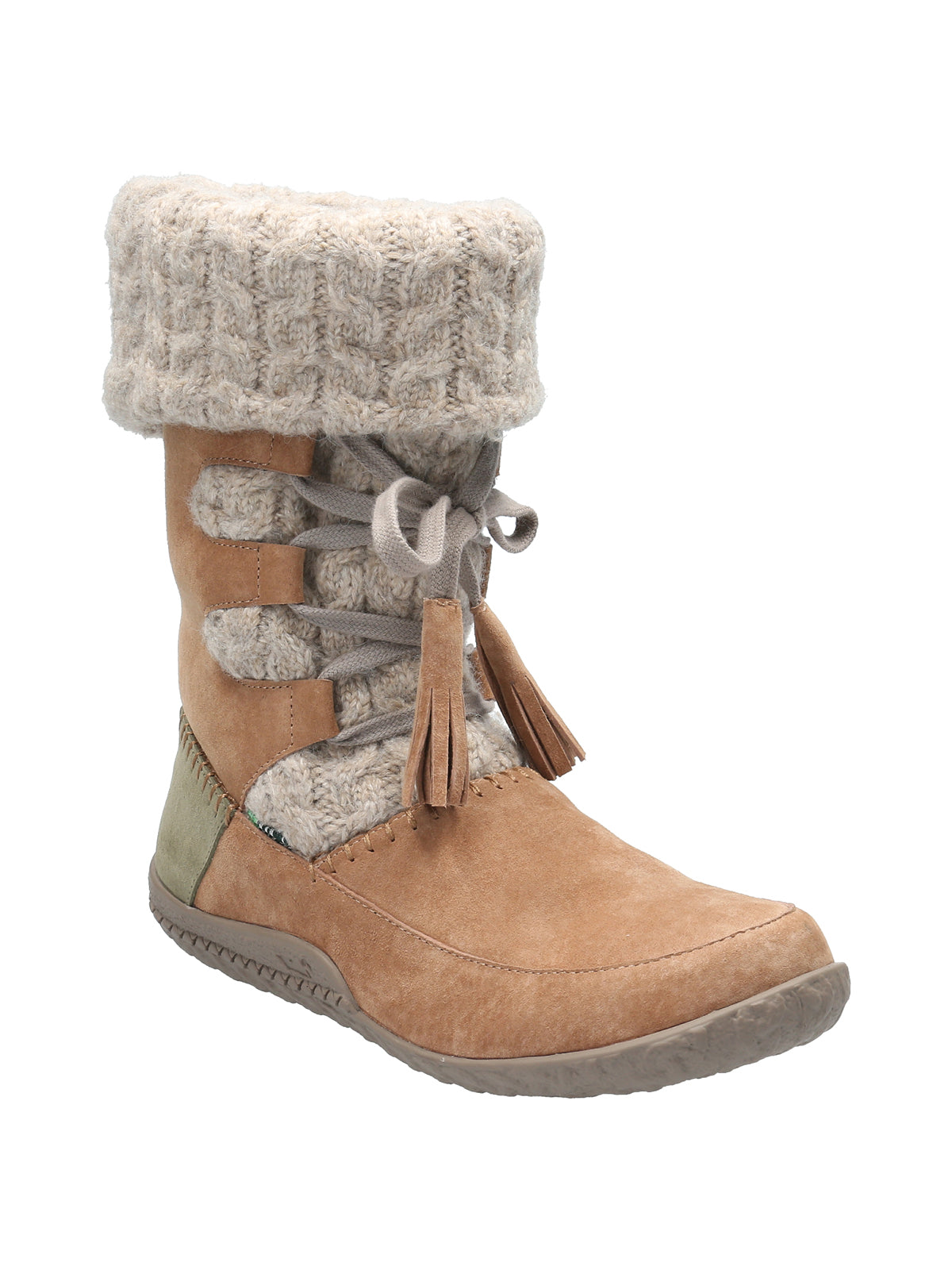 Bota Cuero Mujer New Tahoe Café Claro Rockford