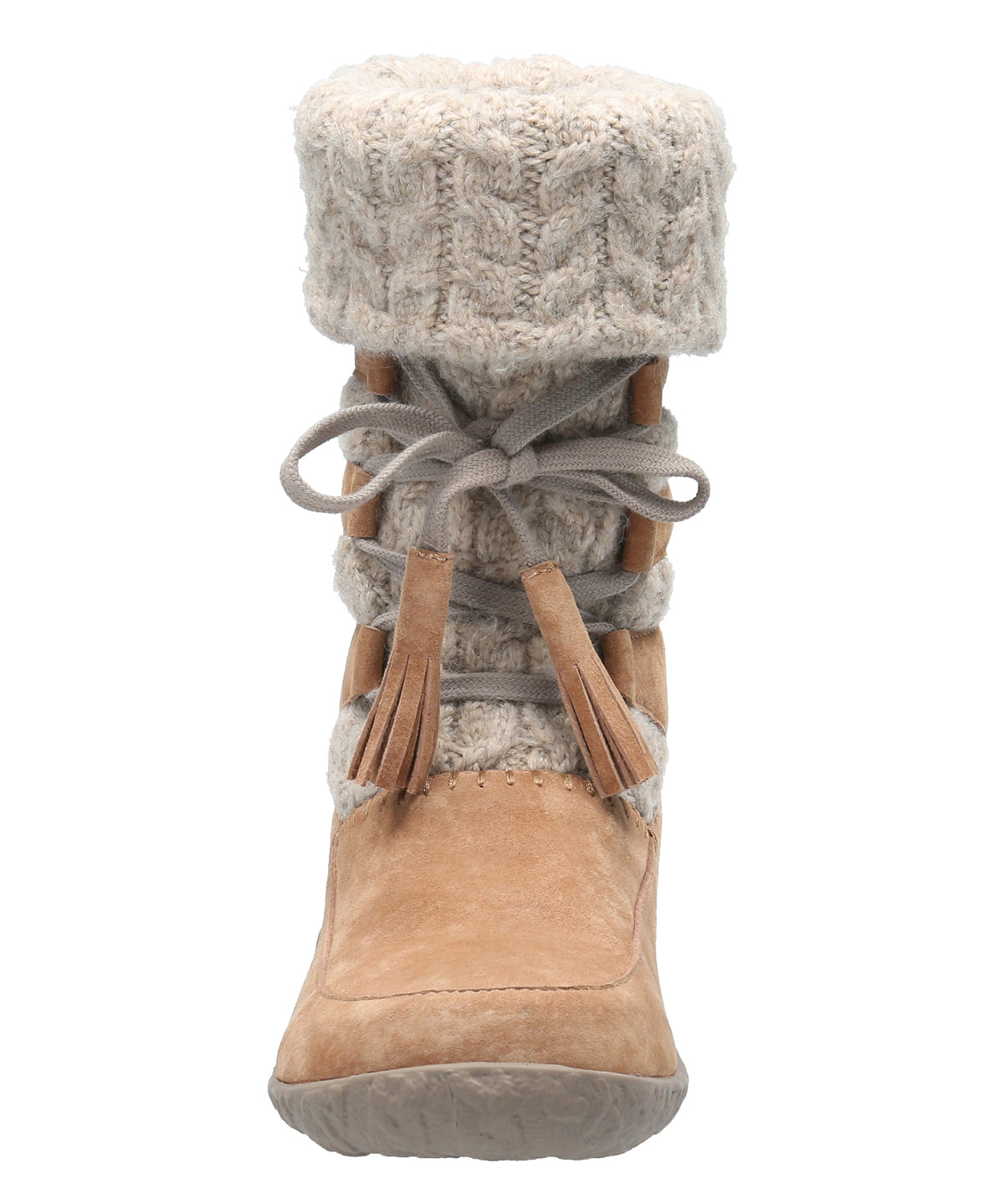 Bota Cuero Mujer New Tahoe Café Claro Rockford
