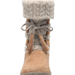 Bota Cuero Mujer New Tahoe Café Claro Rockford