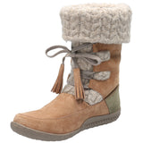 Bota Cuero Mujer New Tahoe Café Claro Rockford