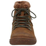 Botín Cuero Mujer Sayen Café Rockford