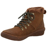 Botín Cuero Mujer Sayen Café Rockford