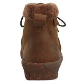 Botín Cuero Mujer Sayen Café Rockford