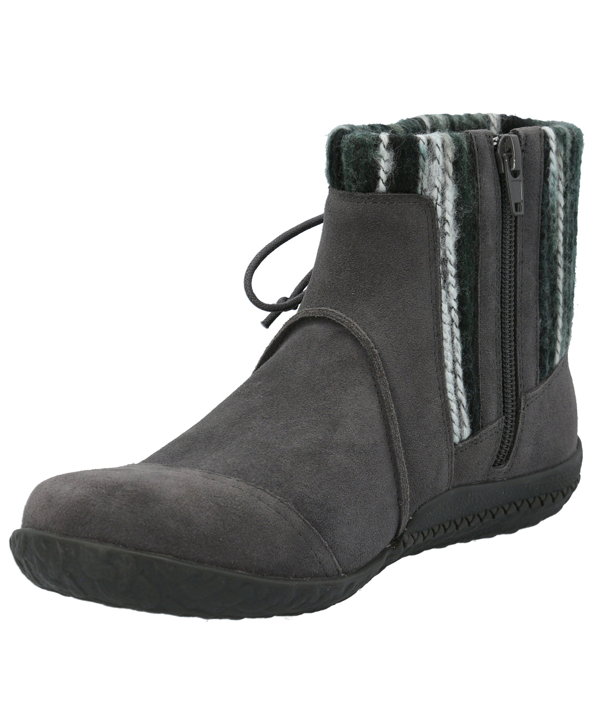 Botín Cuero Mujer Cusia Gris Rockford