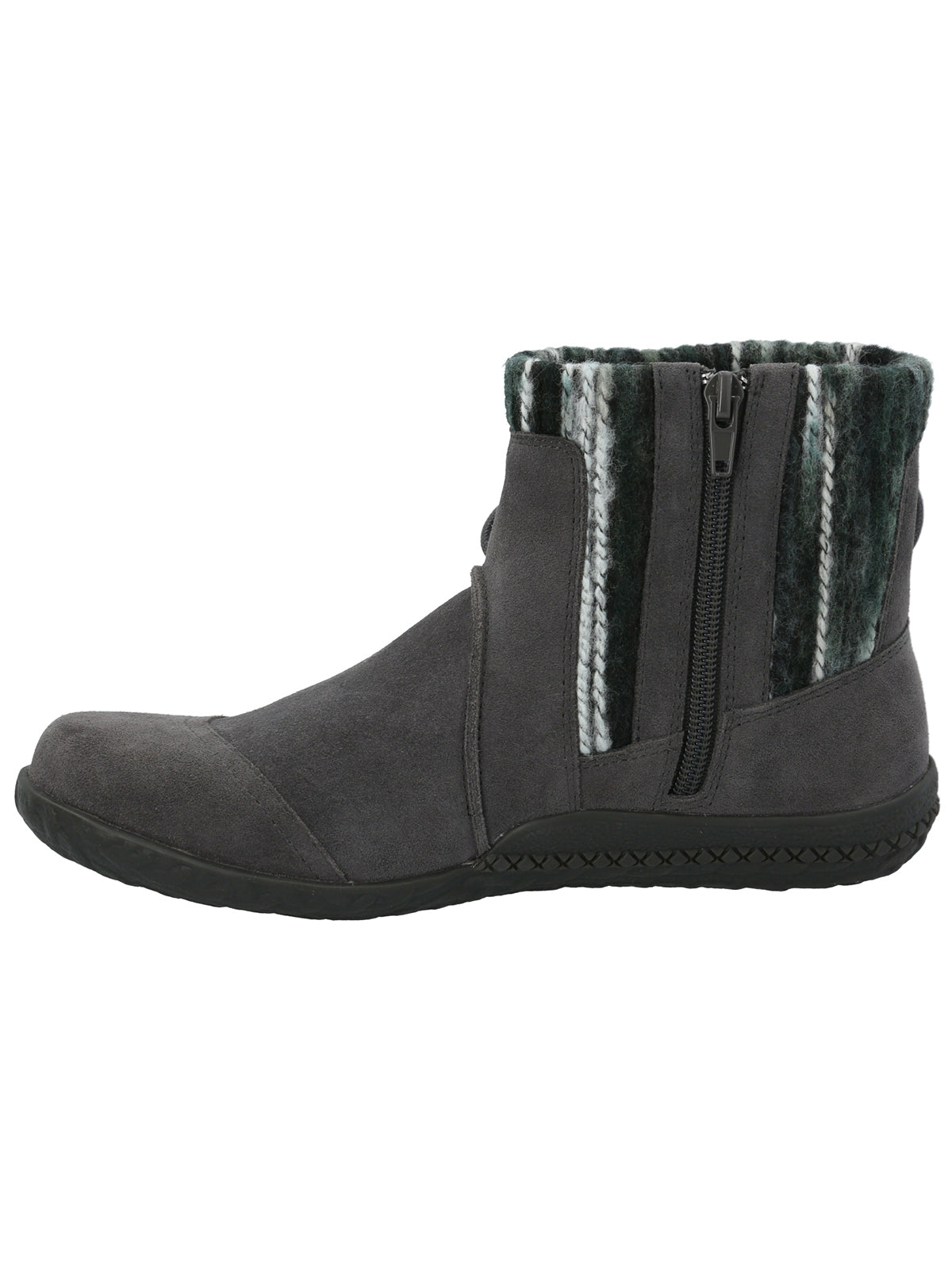 Botín Cuero Mujer Cusia Gris Rockford