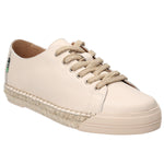 Zapatilla Cuero Mujer Fontaine Beige Rockford