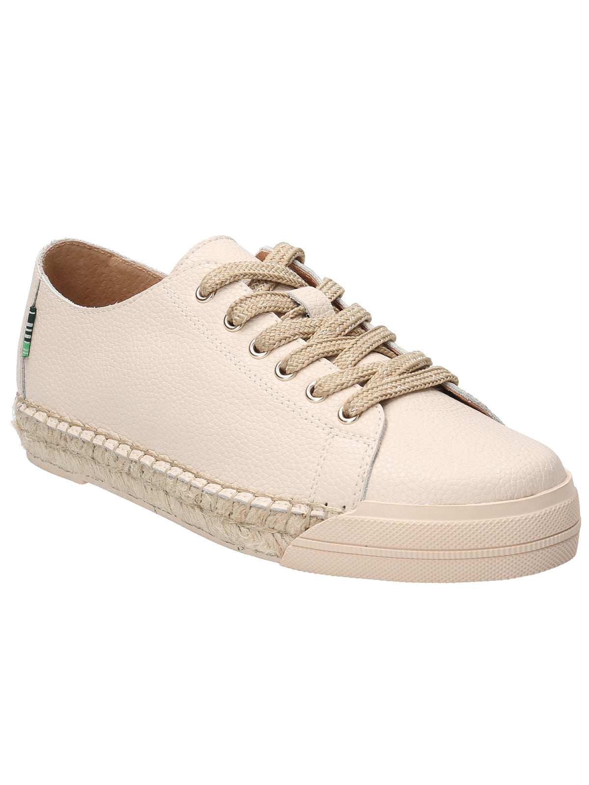 Zapatilla Cuero Mujer Fontaine Beige Rockford