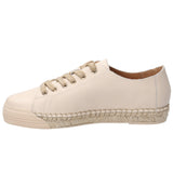 Zapatilla Cuero Mujer Fontaine Beige Rockford
