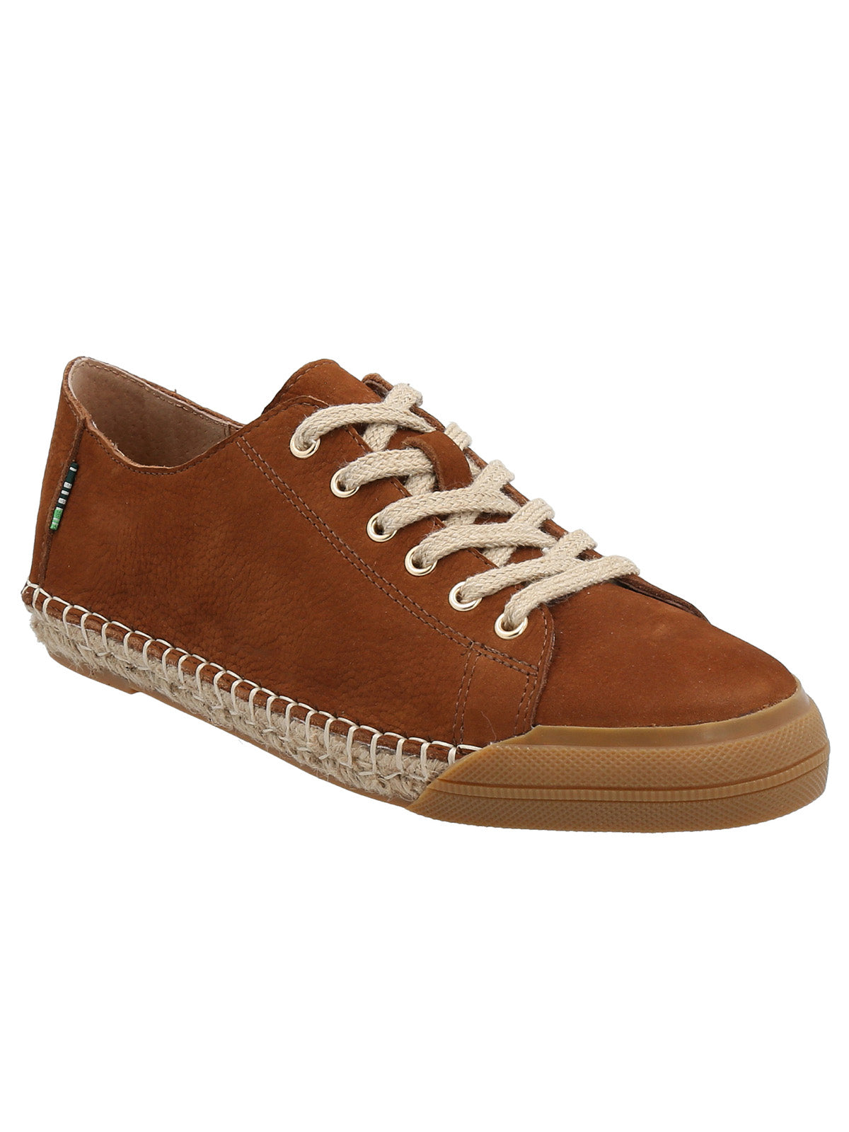 Zapatilla Cuero Mujer Fontaine Café Rockford
