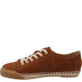 Zapatilla Cuero Mujer Fontaine Café Rockford