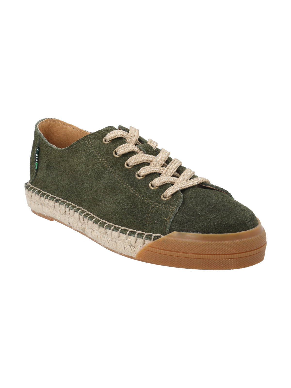 Zapatilla Cuero Mujer Fontaine Verde Rockford