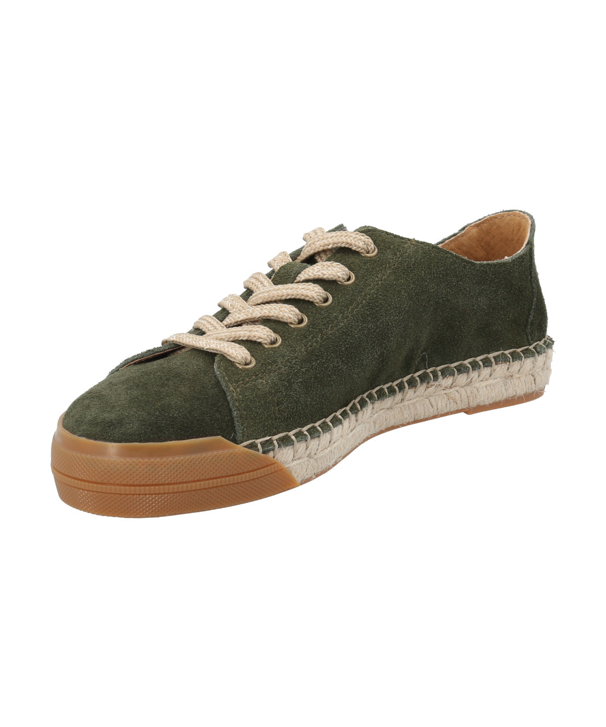 Zapatilla Cuero Mujer Fontaine Verde Rockford