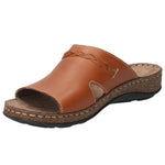 Sandalia Cuero Mujer Maripi Café Rockford