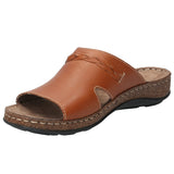 Sandalia Cuero Mujer Maripi Café Rockford