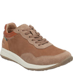 Zapatilla Cuero Mujer Canoitas Café Rockford