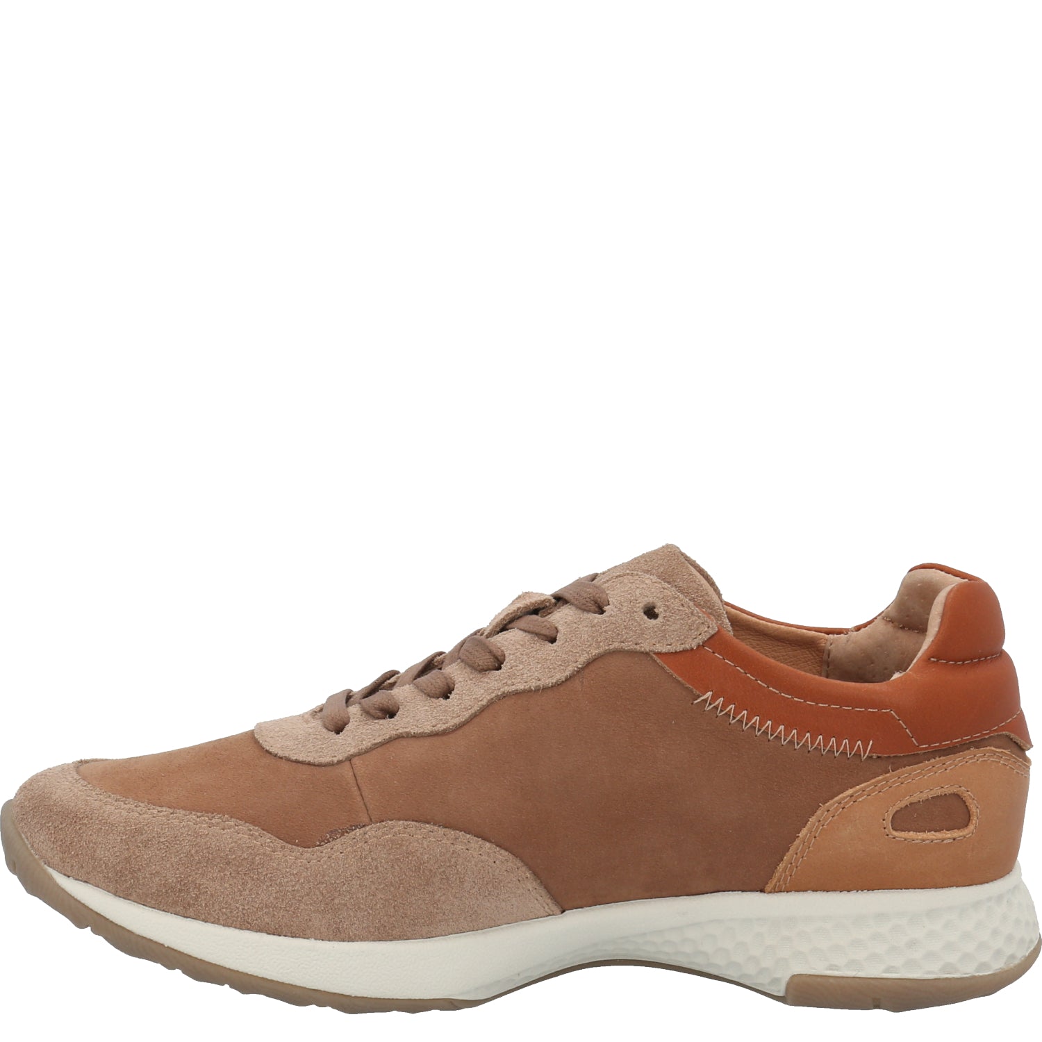 Zapatilla Cuero Mujer Canoitas Café Rockford