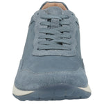 Zapatilla Cuero Mujer Canoitas Azul Rockford