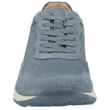 Zapatilla Cuero Mujer Canoitas Azul Rockford