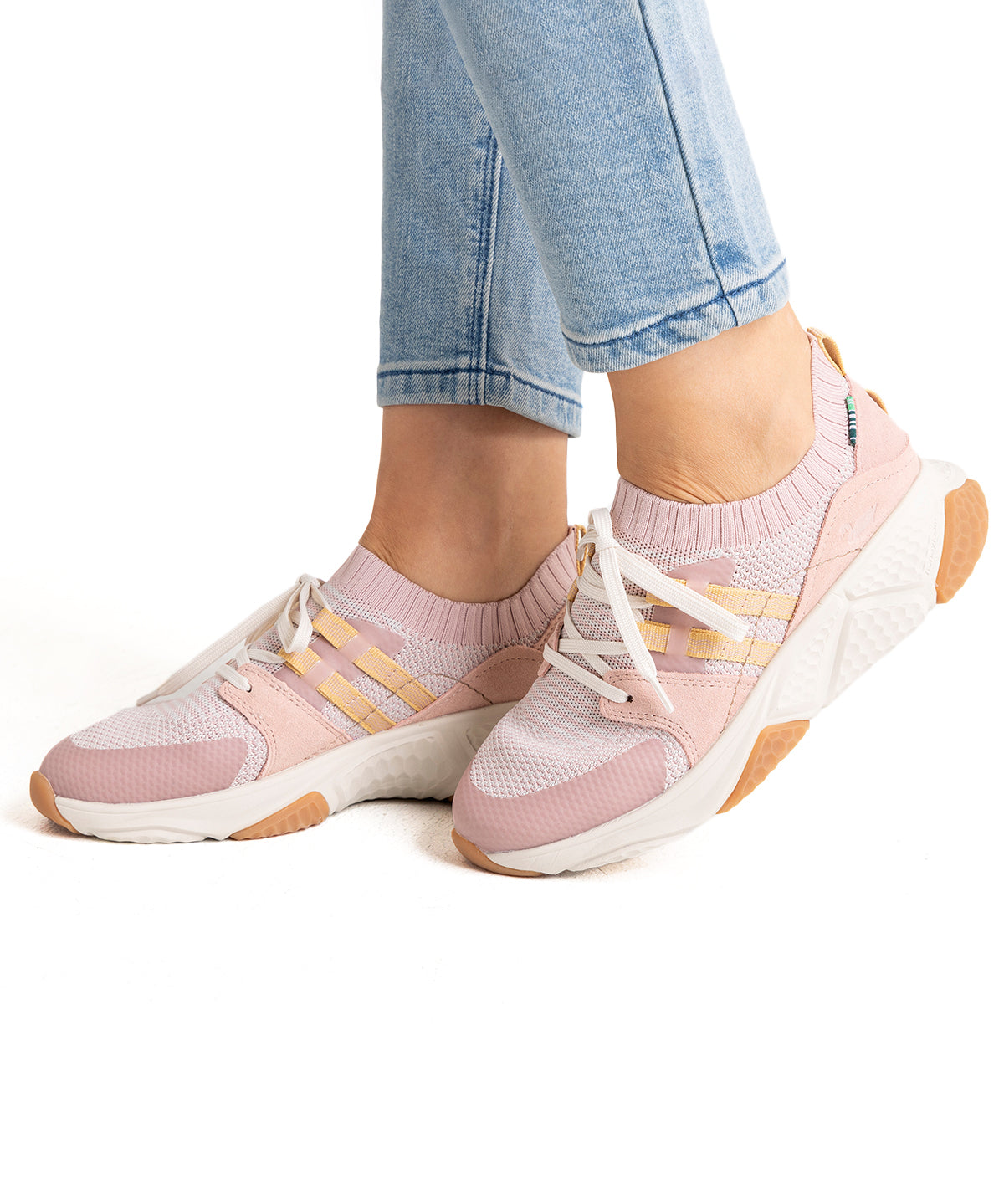 Zapatilla Casual Mujer Arcoíris Rosado Rockford