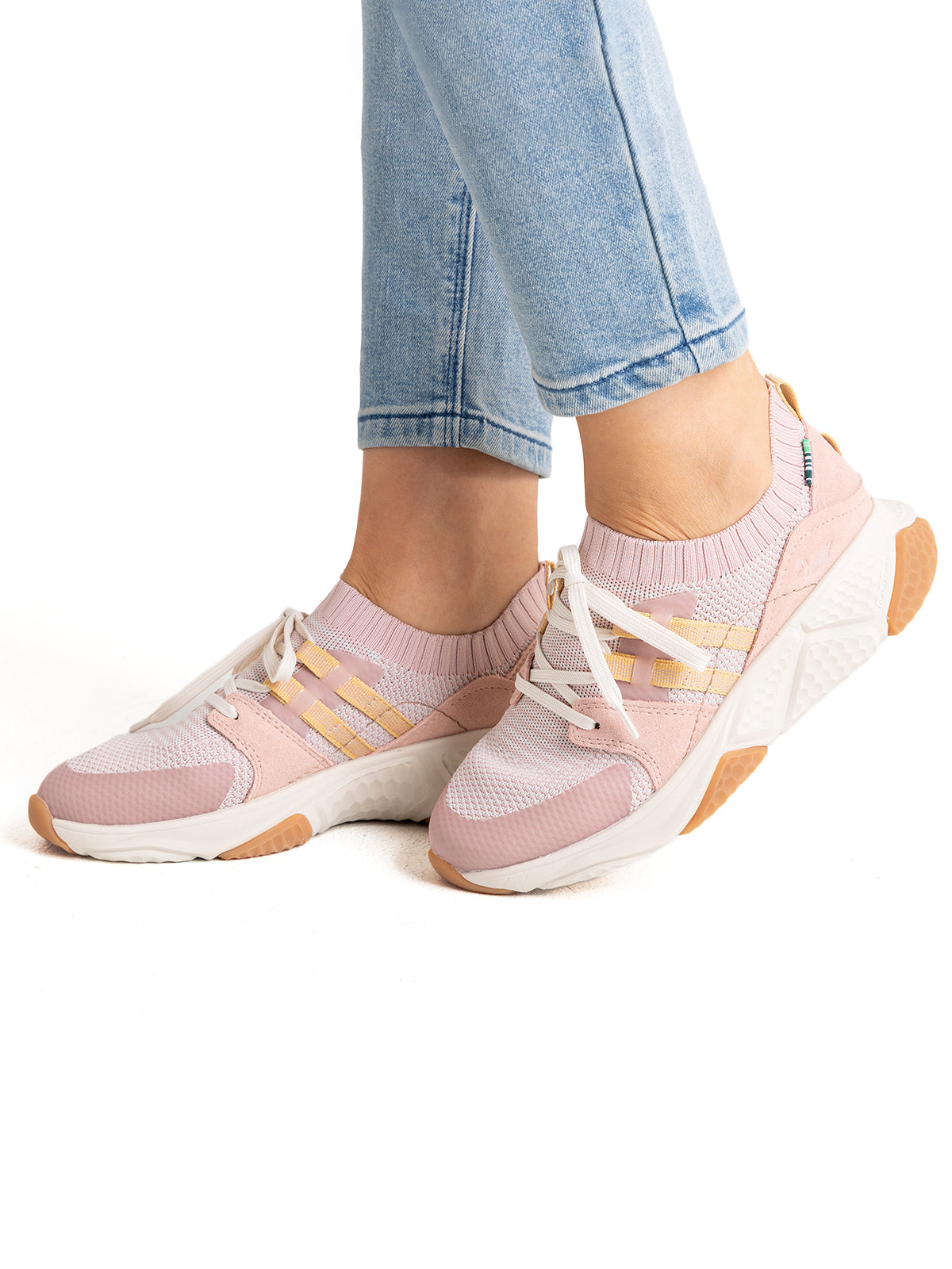 Zapatilla Casual Mujer Arcoíris Rosado Rockford