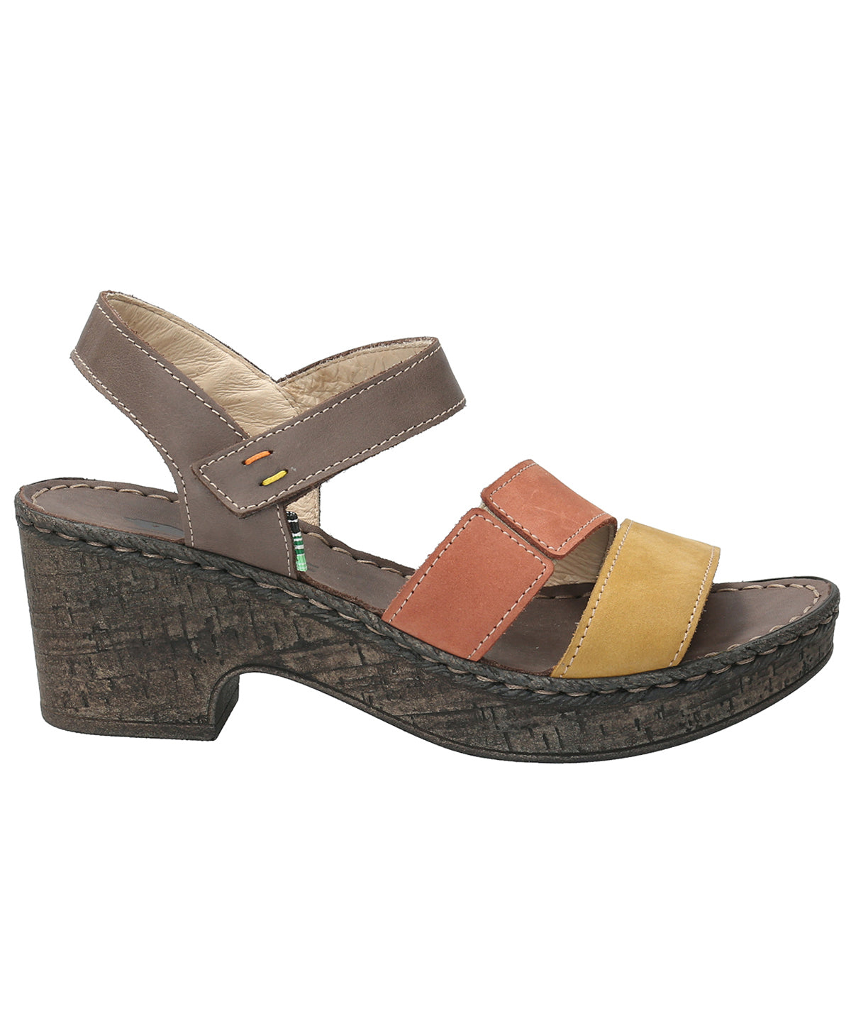 Sandalia Cuero Mujer Whitehaven Multicolor Rockford