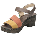 Sandalia Cuero Mujer Whitehaven Multicolor Rockford