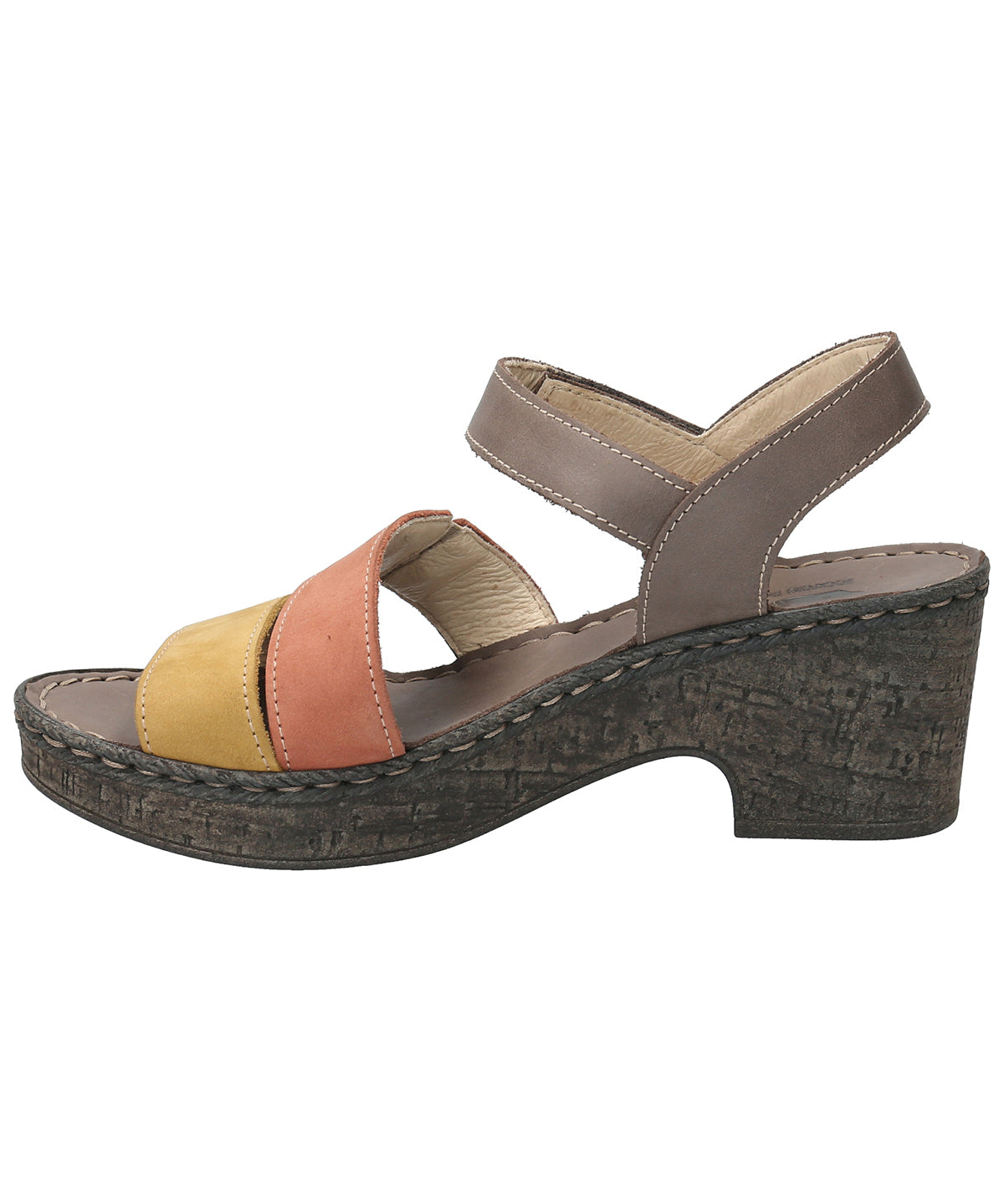 Sandalia Cuero Mujer Whitehaven Multicolor Rockford