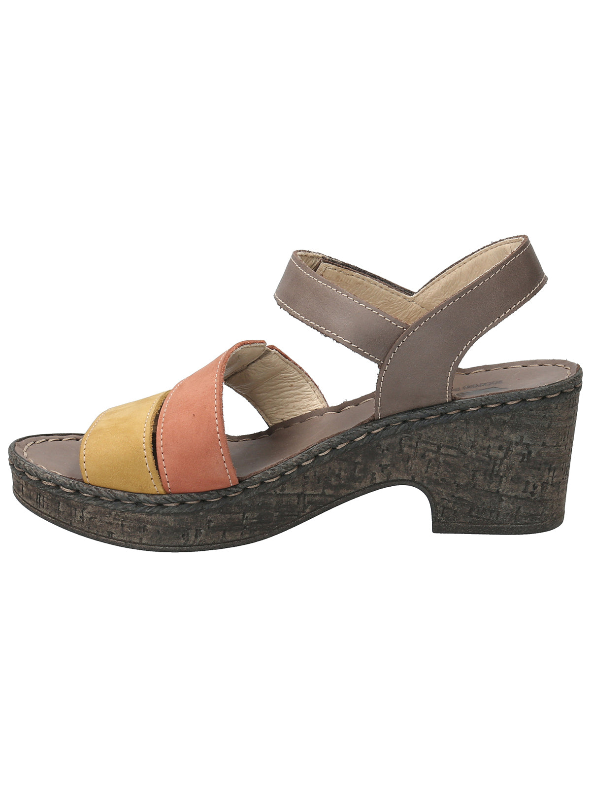 Sandalia Cuero Mujer Whitehaven Multicolor Rockford