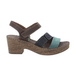 Sandalia Cuero Mujer Whiteheaven Multicolor Rockford