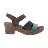 Sandalia Cuero Mujer Whiteheaven Multicolor Rockford