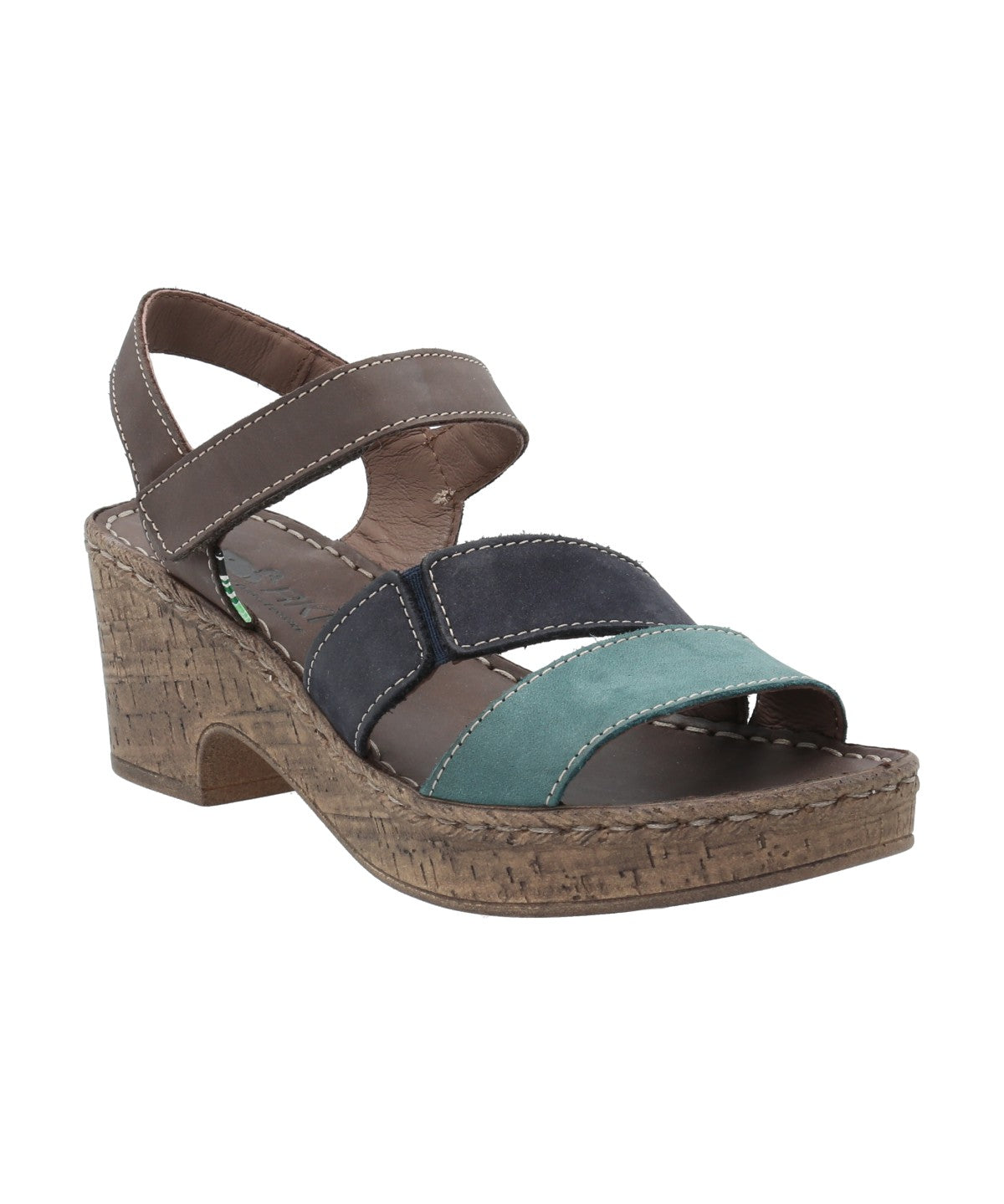 Sandalia Cuero Mujer Whiteheaven Multicolor Rockford