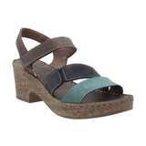Sandalia Cuero Mujer Whiteheaven Multicolor Rockford
