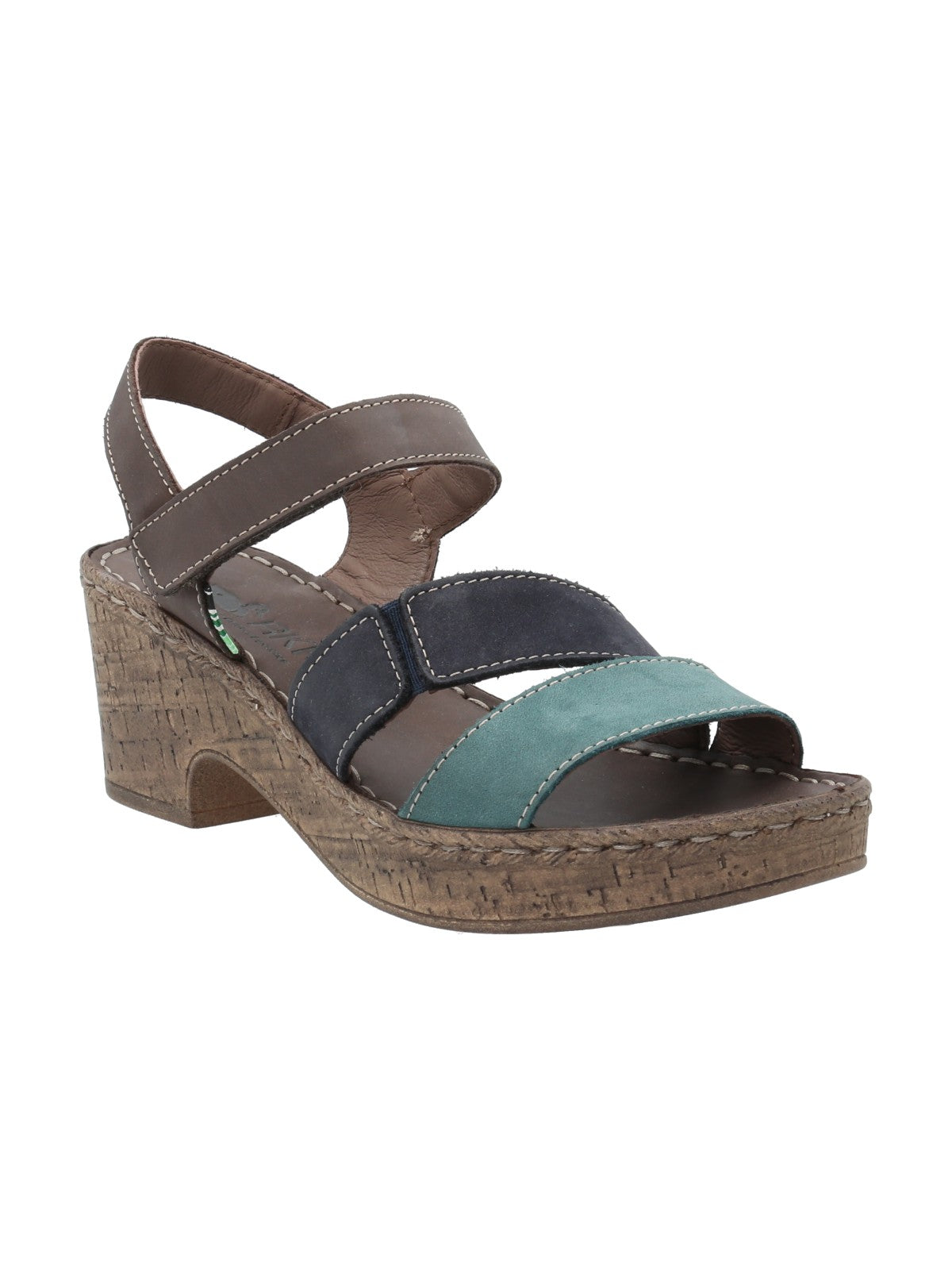 Sandalia Cuero Mujer Whiteheaven Multicolor Rockford
