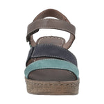 Sandalia Cuero Mujer Whiteheaven Multicolor Rockford