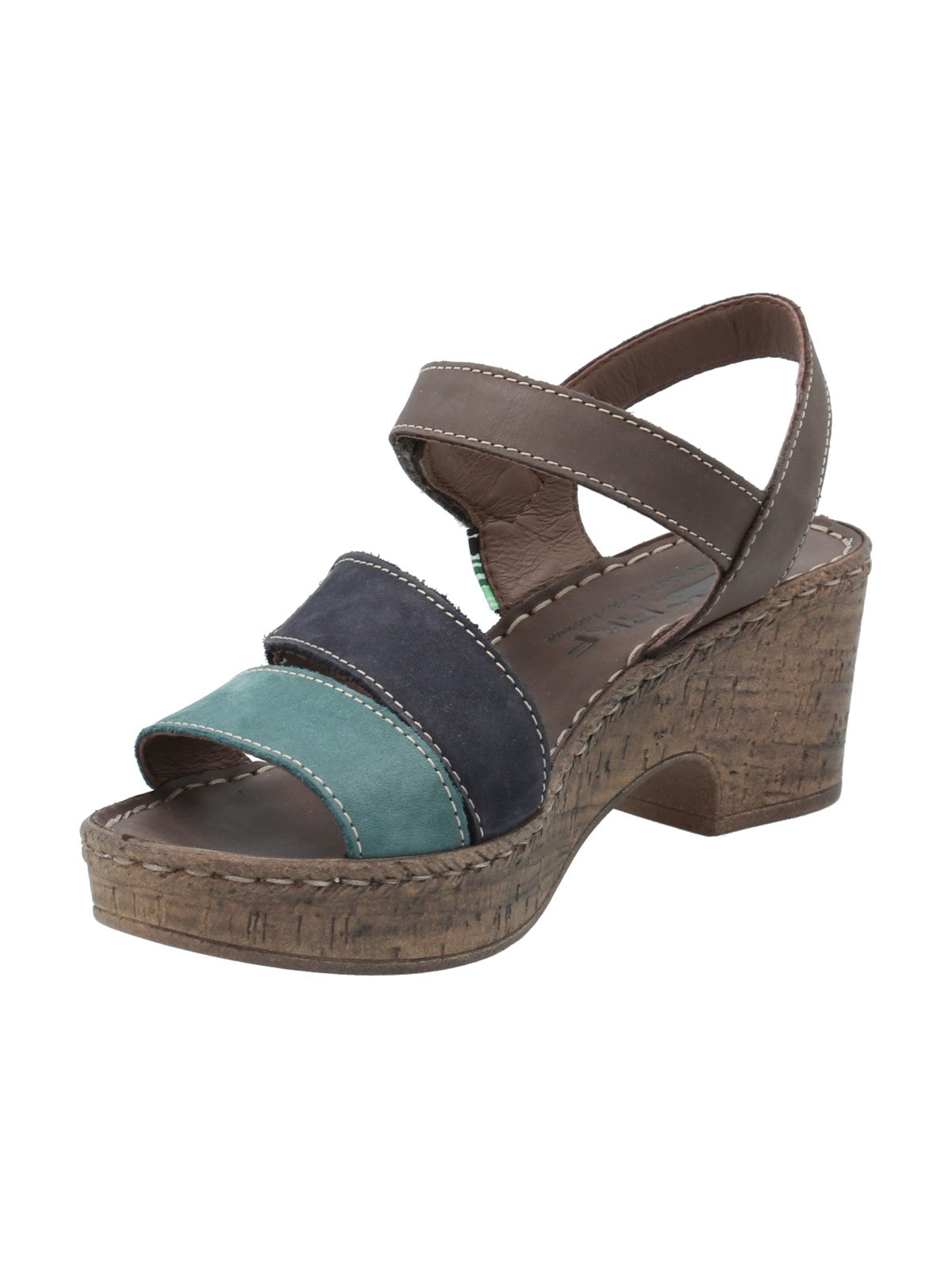 Sandalia Cuero Mujer Whiteheaven Multicolor Rockford