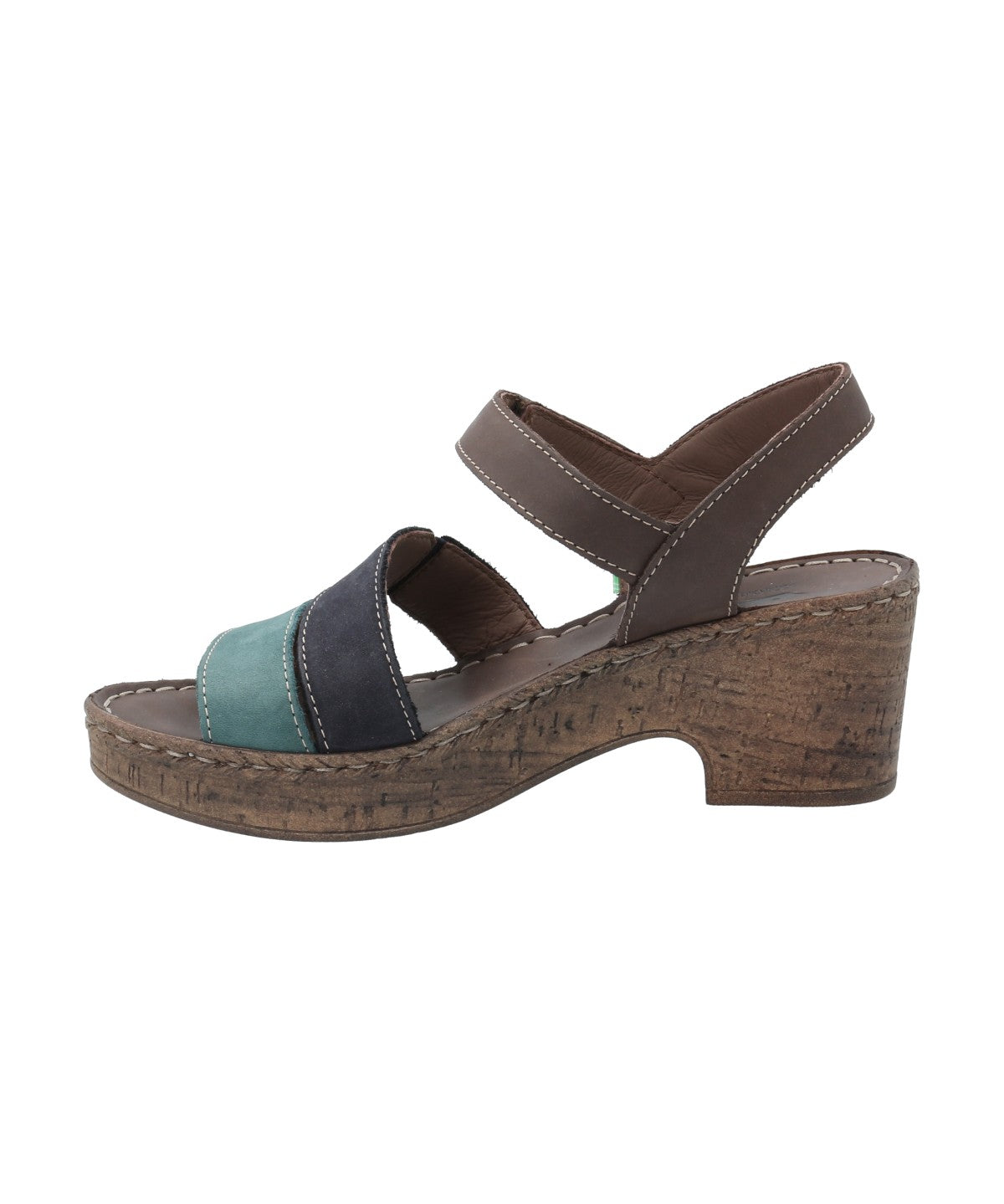Sandalia Cuero Mujer Whiteheaven Multicolor Rockford