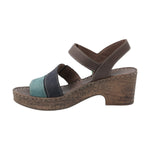 Sandalia Cuero Mujer Whiteheaven Multicolor Rockford