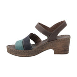 Sandalia Cuero Mujer Whiteheaven Multicolor Rockford