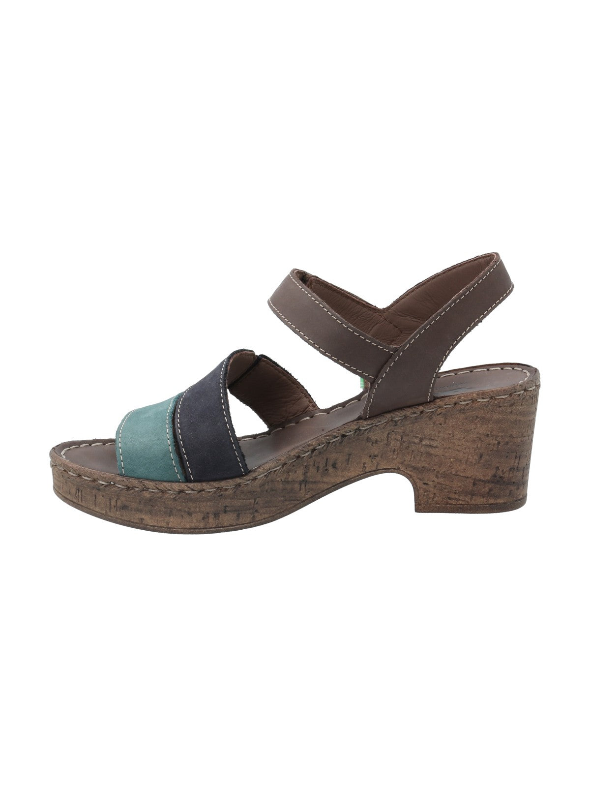 Sandalia Cuero Mujer Whiteheaven Multicolor Rockford
