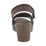 Sandalia Cuero Mujer Whiteheaven Multicolor Rockford